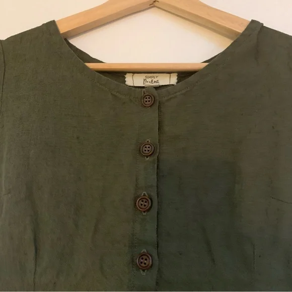 Handmade Linen Dress - Picture 5 of 8